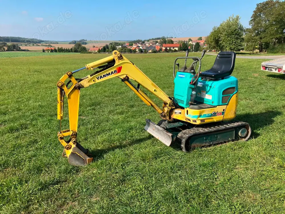 Bagger Minibagger Yanmar SV08 1000KG