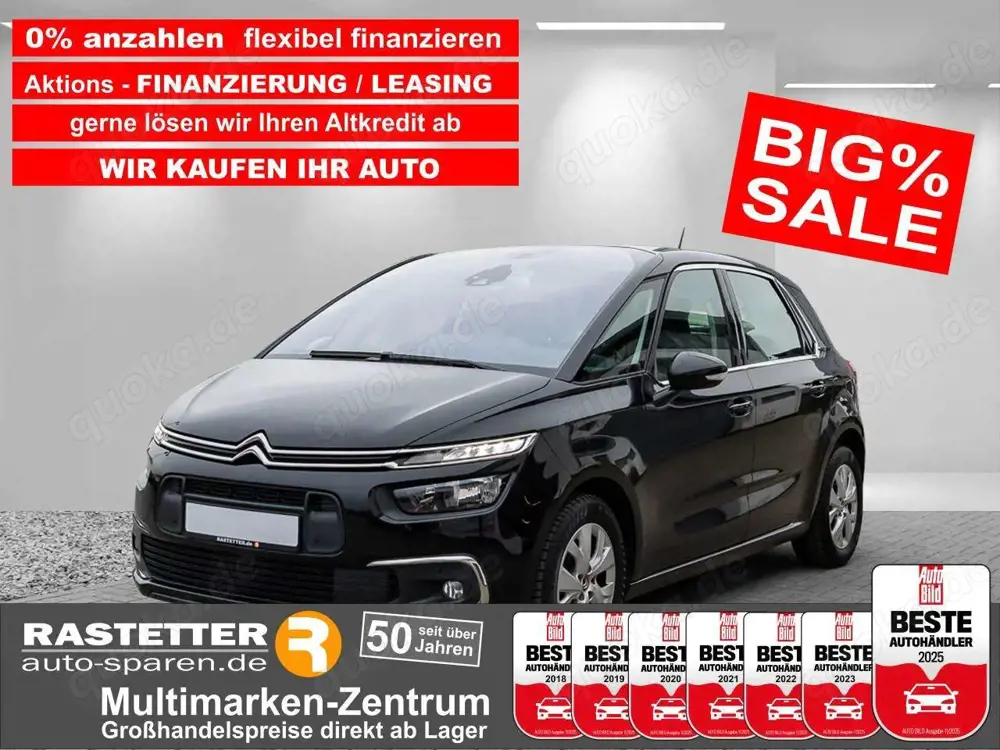 Citroen C4 Picasso Selection Aut. AHK+Navi+ACC+DAB+Kamera+ParkAss+SHZ