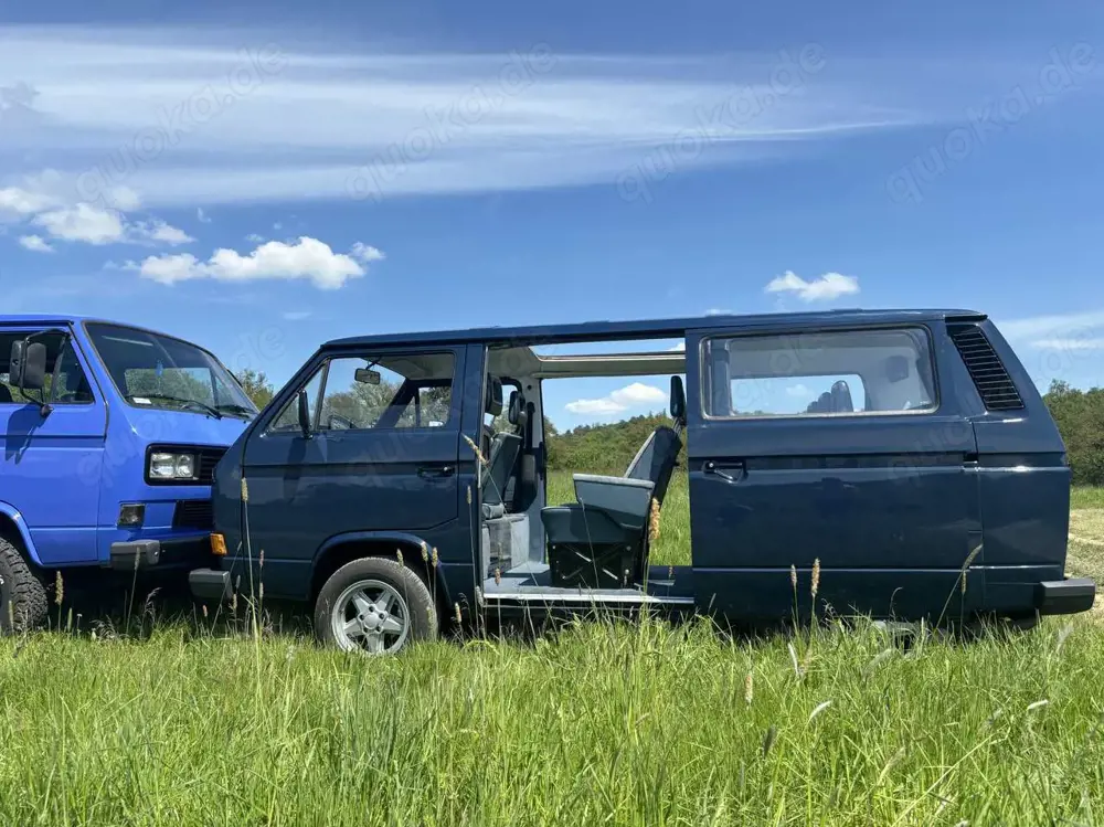 Volkswagen T3 Doppel Schiebetür + Stahlschiebedach