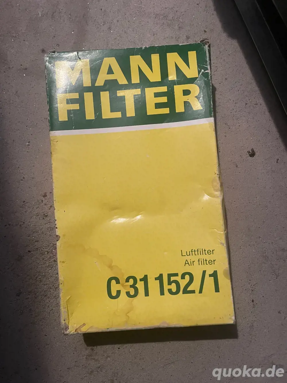 Mann Luftfilter C 31152 1 für Audi   VW *NEU*