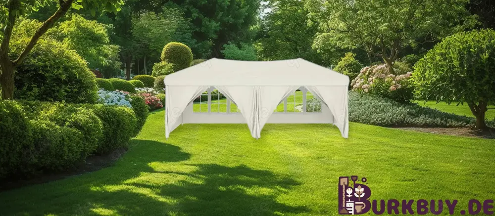 Gartenzelt   Gartenpavillon 3x6m (Verschiedene Farben)