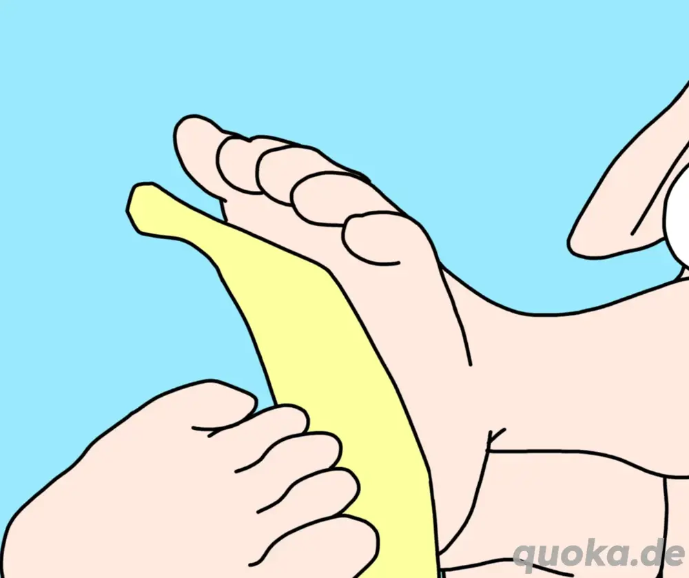 Kannst du mir mit deinen Füßen behilflich sein (Footjob) 