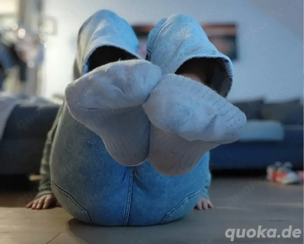 getragene Socken 