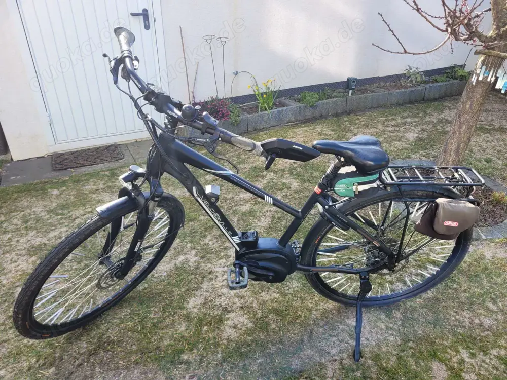 Velo de Ville AEB 800, 9 Gang Deore, 28 , 45cm Rahmen, schwarz matt