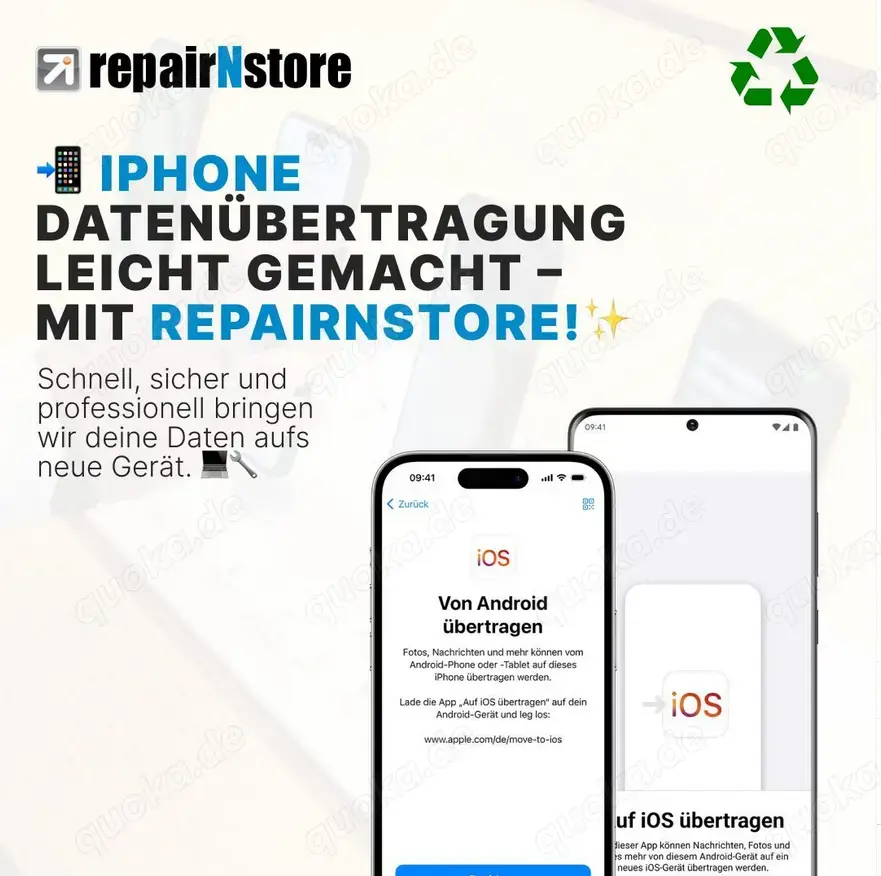 iPhone Datenübertragung in Weil am Rhein, Lörrach und Basel Region