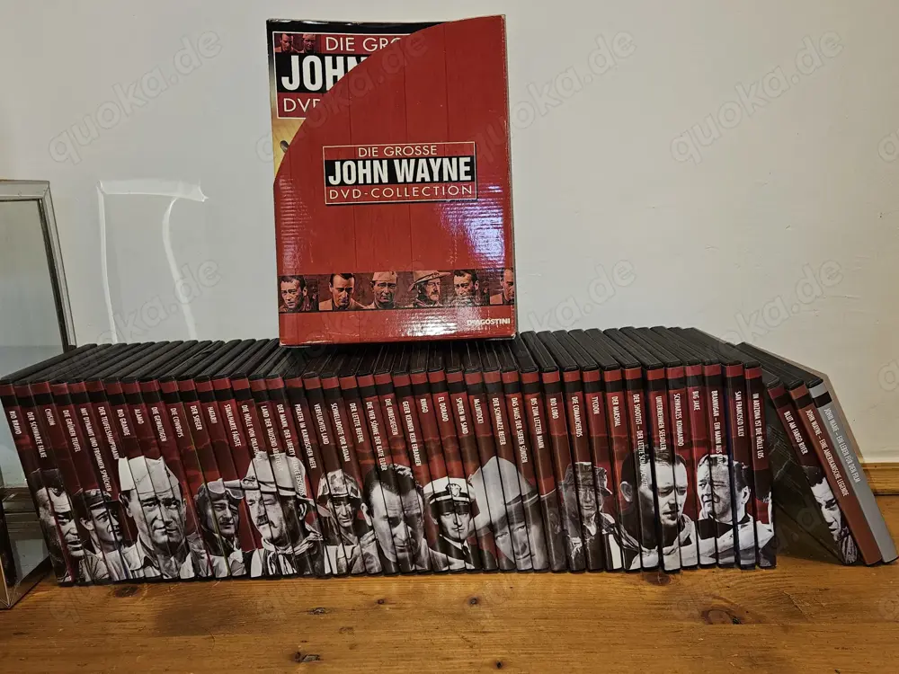 TOP! Die große JOHN WAYNE DVD-Collection Sammlung 44 DVD s mit Begleitheften! 