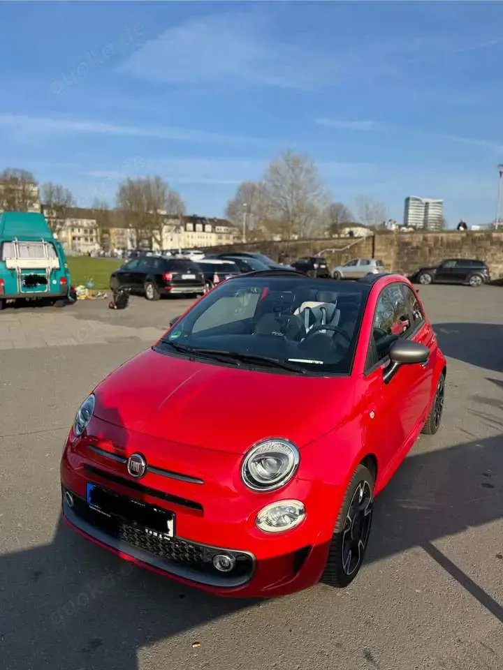 Fiat 500 Fiat 500 C Sport Rot BEATS Soundanlage