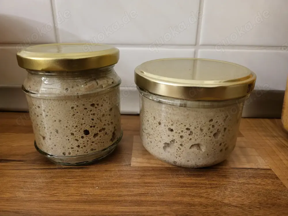 Sauerteig aus Bio Roggenvollkornmehl Starter Anstellgut VERSAND