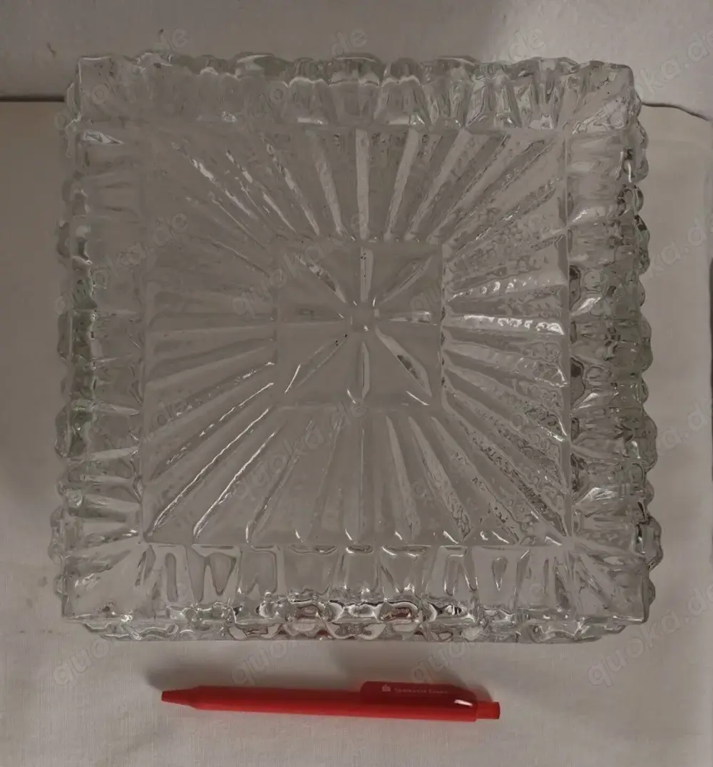 Lampenschirm aus Glas Deckenlampe Wandlampe 19x19x