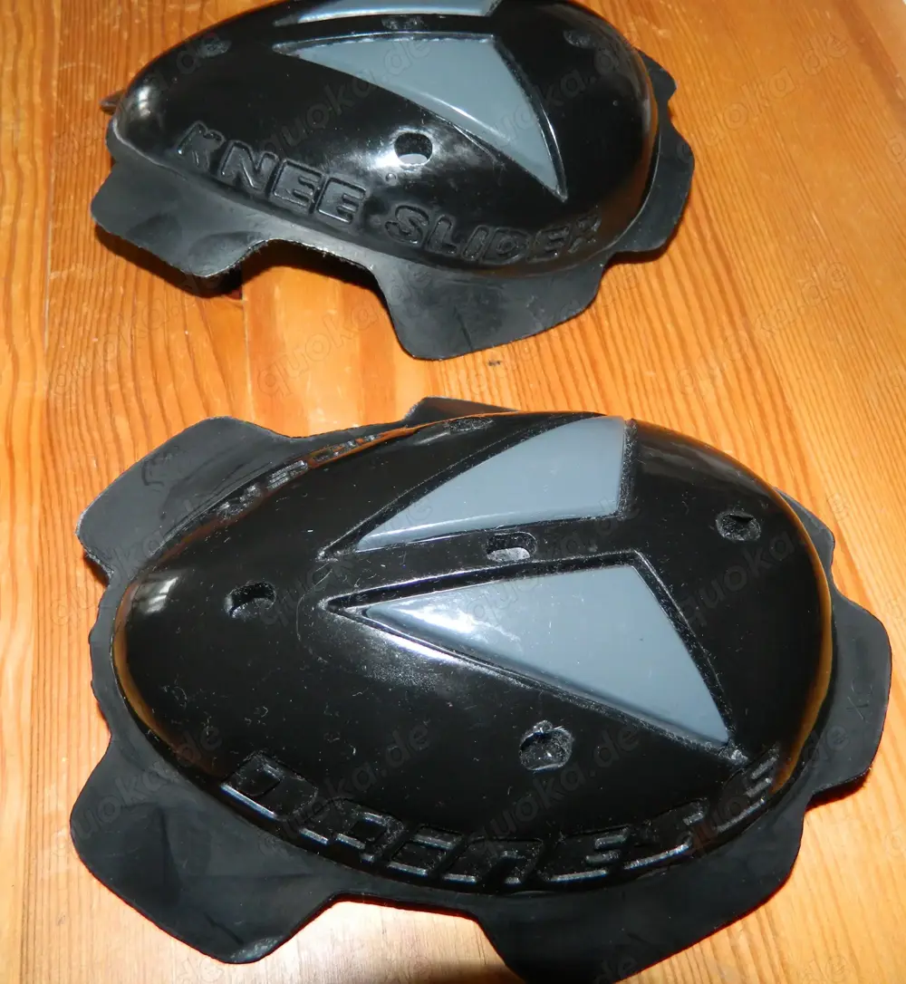 Dainese Knieschleifer, angeschliffene Knieschleifer