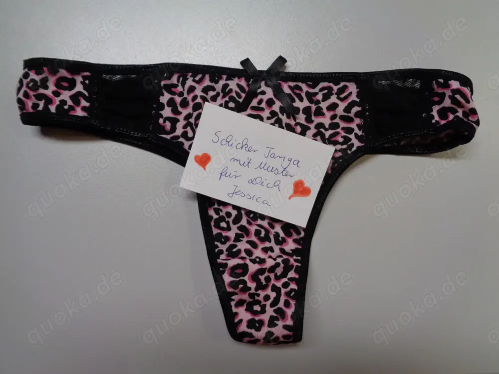 Schicker getragener Slip Tanga für dich nach Wünschen Schicker getragener Slip Tanga für dich nach Wünschen