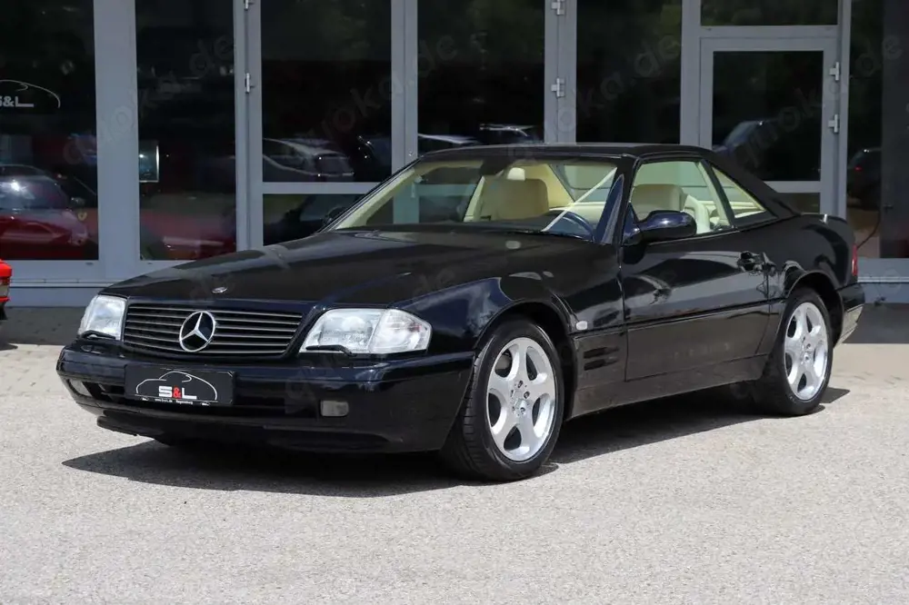 Mercedes-Benz SL 320 3.2 V6 / NAPPA-HELIOS / Verdeck schwarz