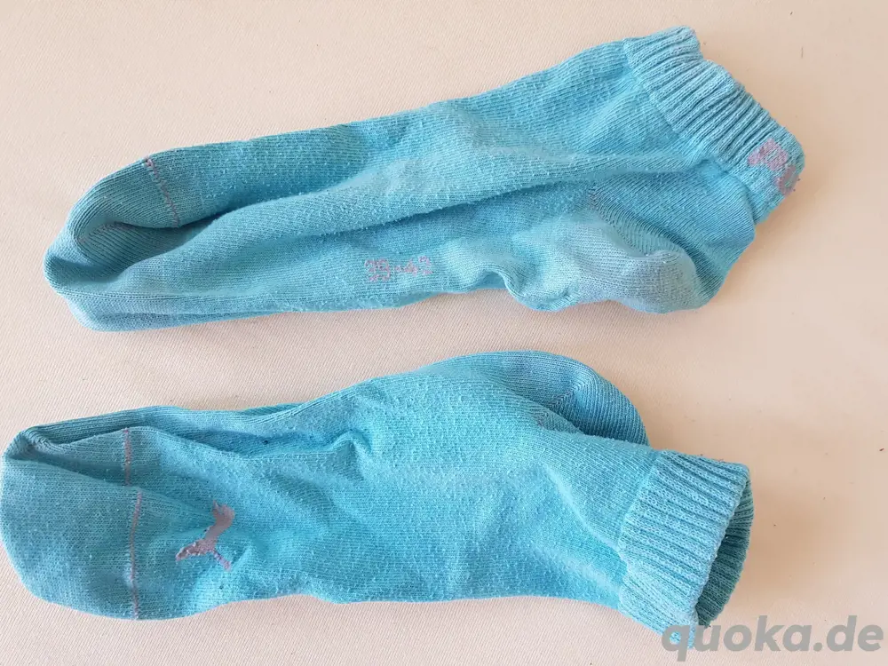 getragene Socken 