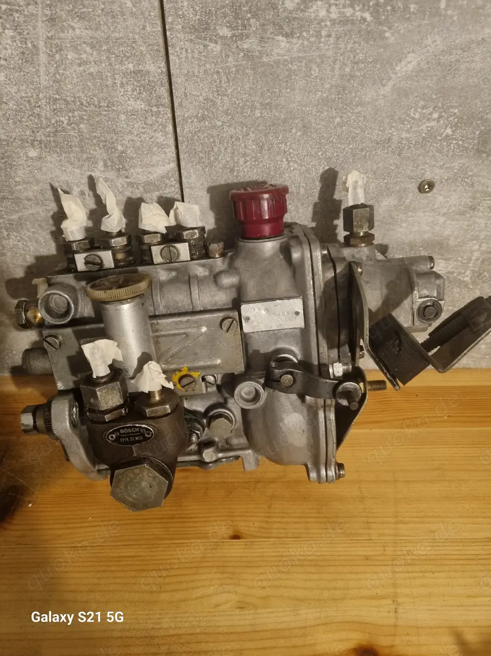 Eine Dieseleinspritzpumpe für MB 123   8