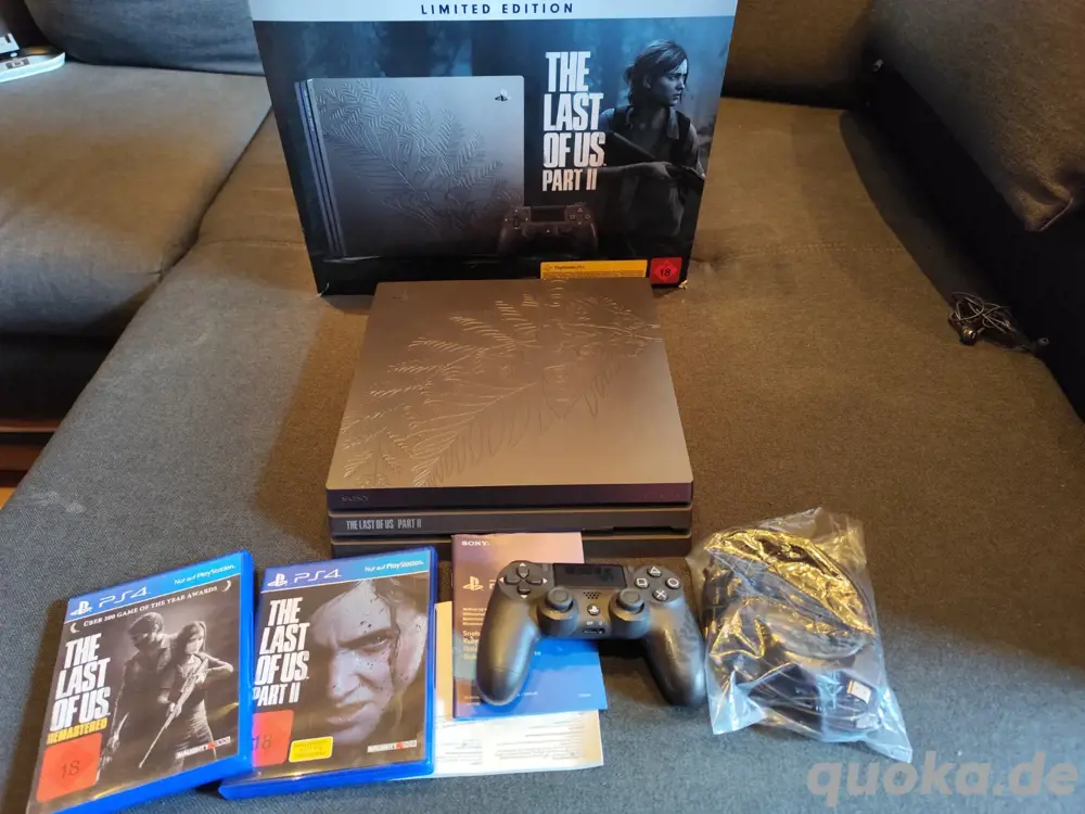 Sony PlayStation 4Pro The Last of Us Part II Limited Edition1TB Spielkonsole ovp Sony PlayStation 4Pro The Last of Us Part II Limited Edition1TB Spielkonsole ovp