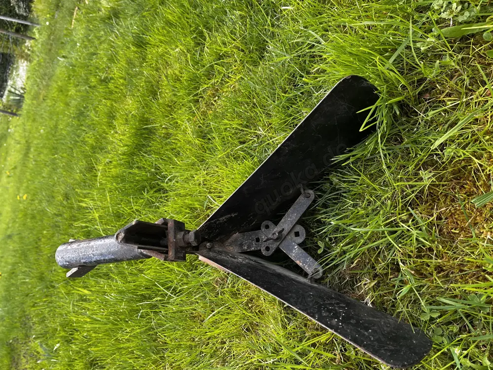 Einscharpflug verstellbar für Motorhacke