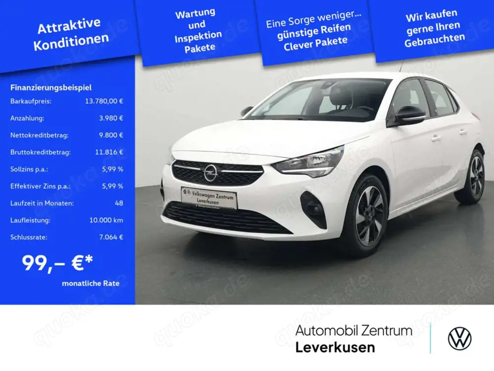Opel Corsa e Edition APP CONNECT NAVI PDC VIRT KAM