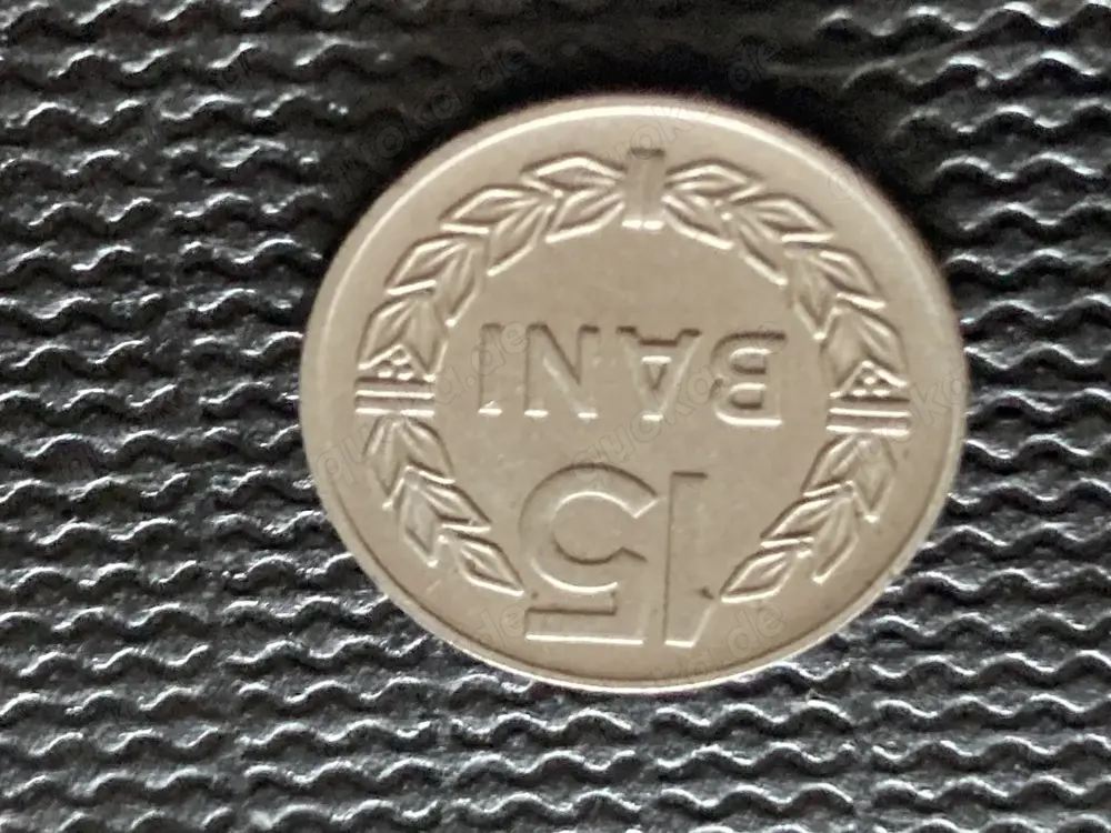 Münze Münzen Umlaufmünze Rumänien 15 Bani 1975