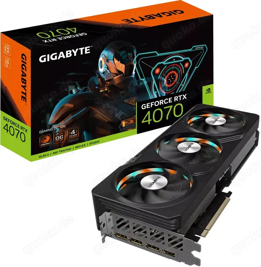 Gigabyte GeForce RTX 4070 Gaming OC 12GB
