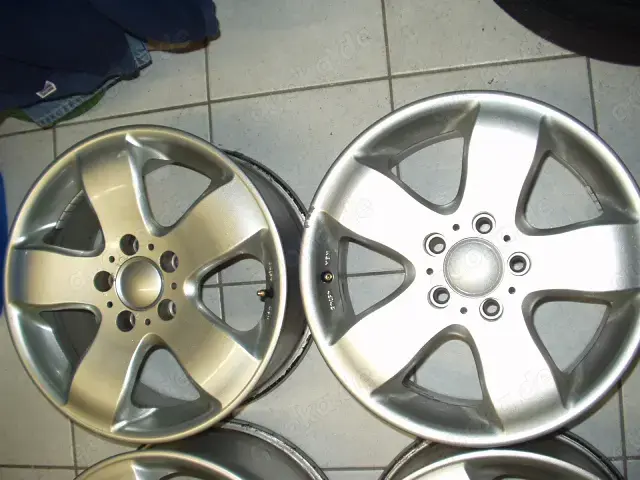 Mercedes Alufelgen 7,5 x16 H2 5loch LK112 SLK R171 u.Gutachten