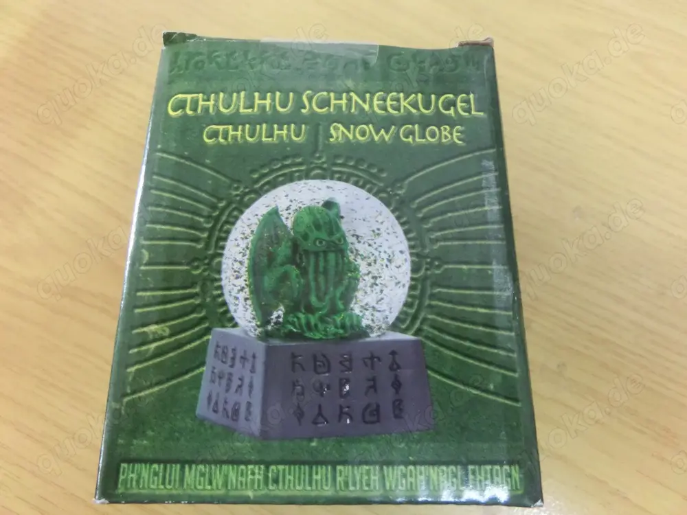 CTHULHU Schneekugel Snow Globe 