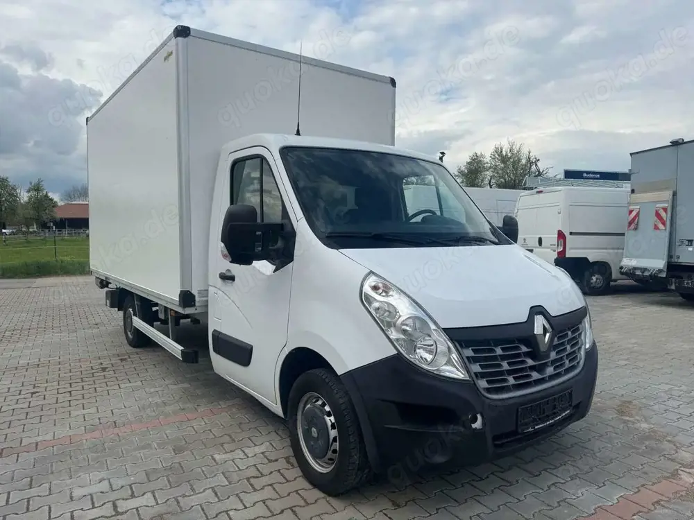 Renault Master L3 3,5t Koffer Ladebordwand *SHgpfl.+Klima+USB