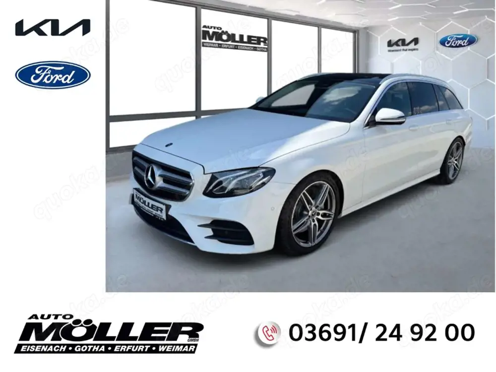 Mercedes-Benz E 400 d 4M T AMG Pano Standheiz Burmester AHK Airmatic L
