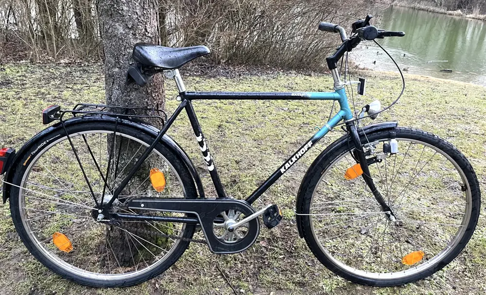 KALKHOFF 5-Gang Herren Cityrad, 28 , 1990er Jahre: Verkehrssicher