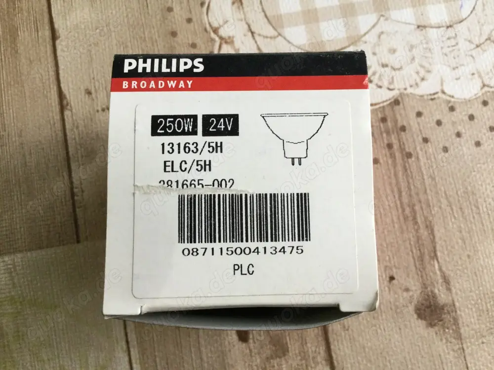 Philips ELC 250 Watt 24 Volt