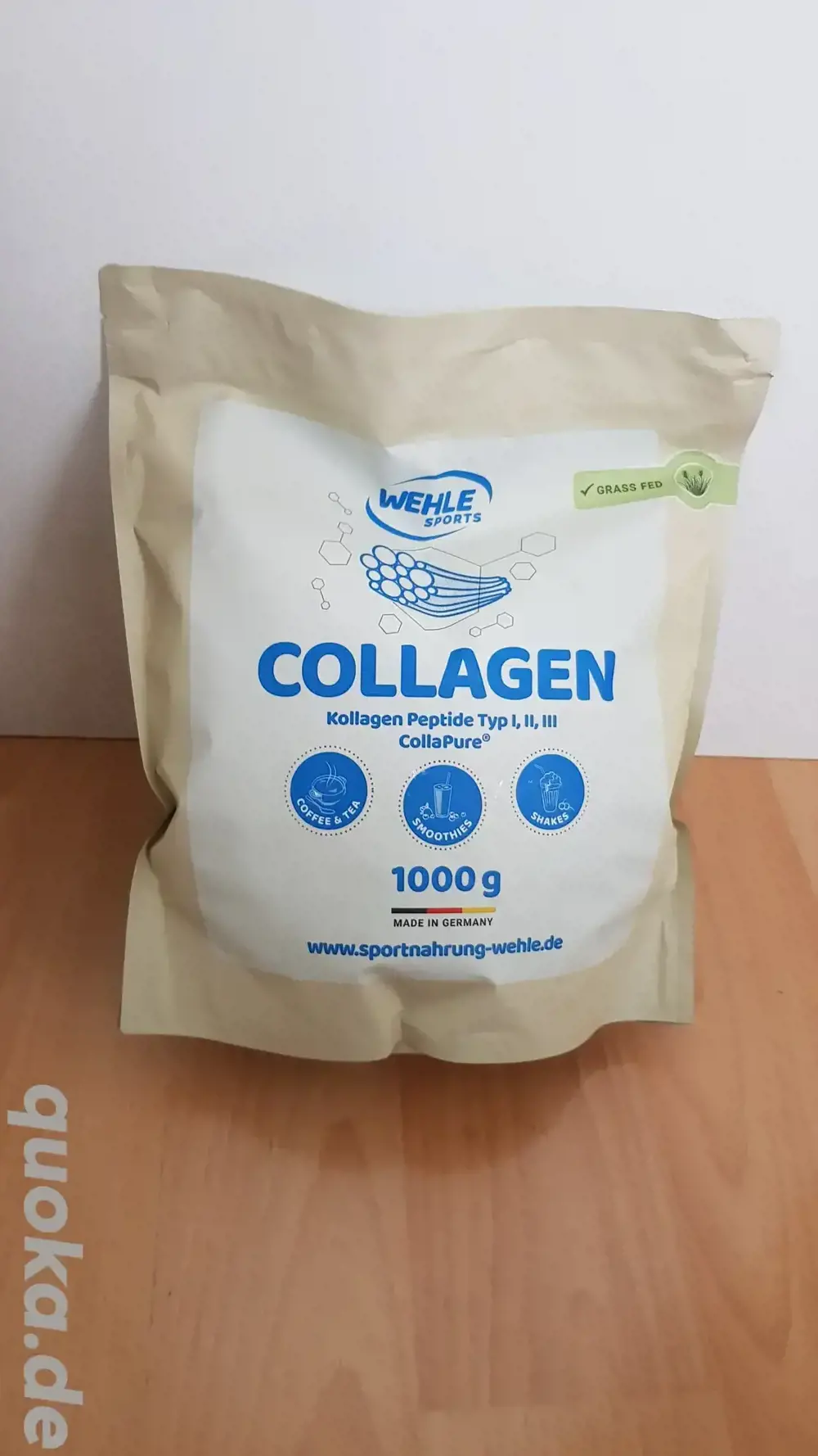 Wehrle Sports Kollagenpulver 1000g, Collagen, Neu! MHD bis 10-2027