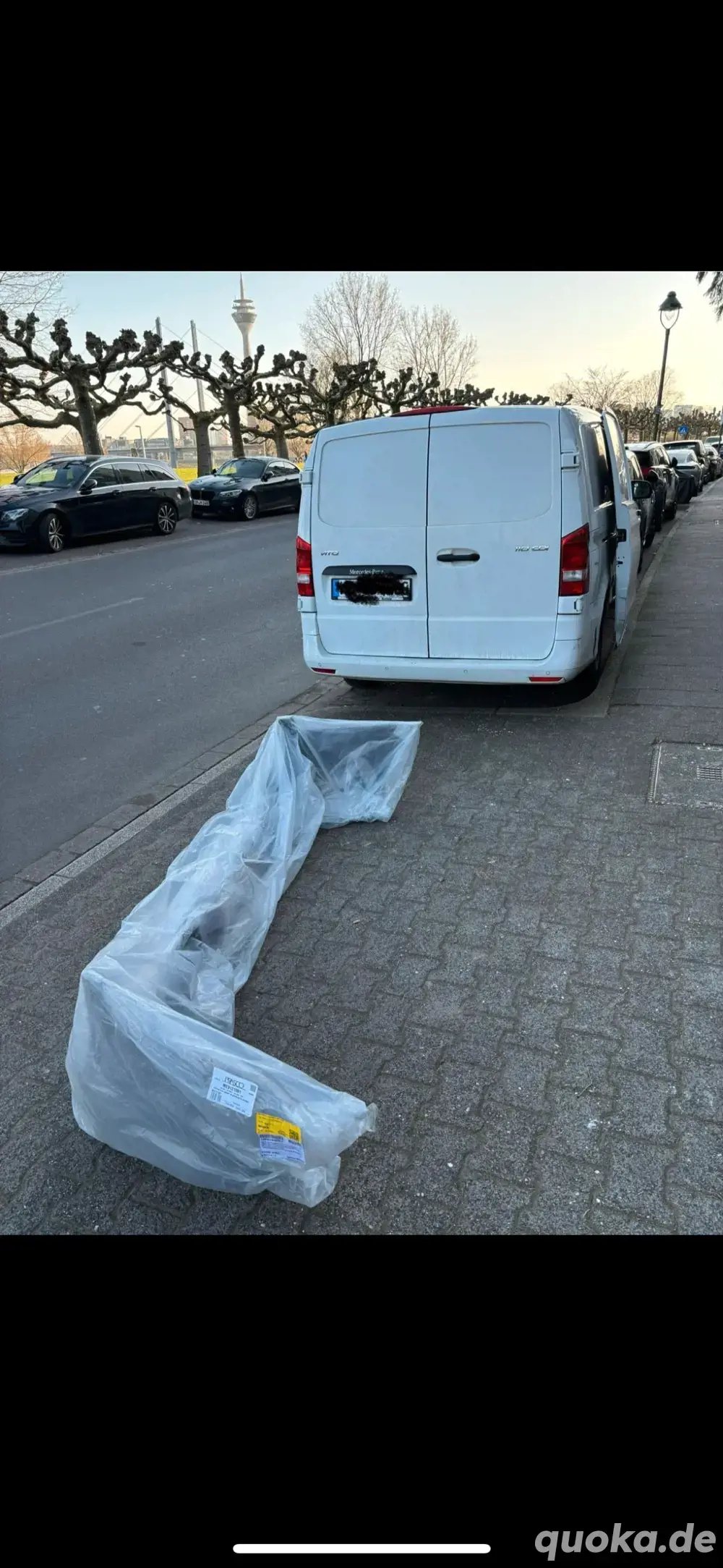 Stoßstange hinten Parktronic Mercedes Vito Neu Verpackt Stoßstange hinten Parktronic Mercedes Vito Neu Verpackt