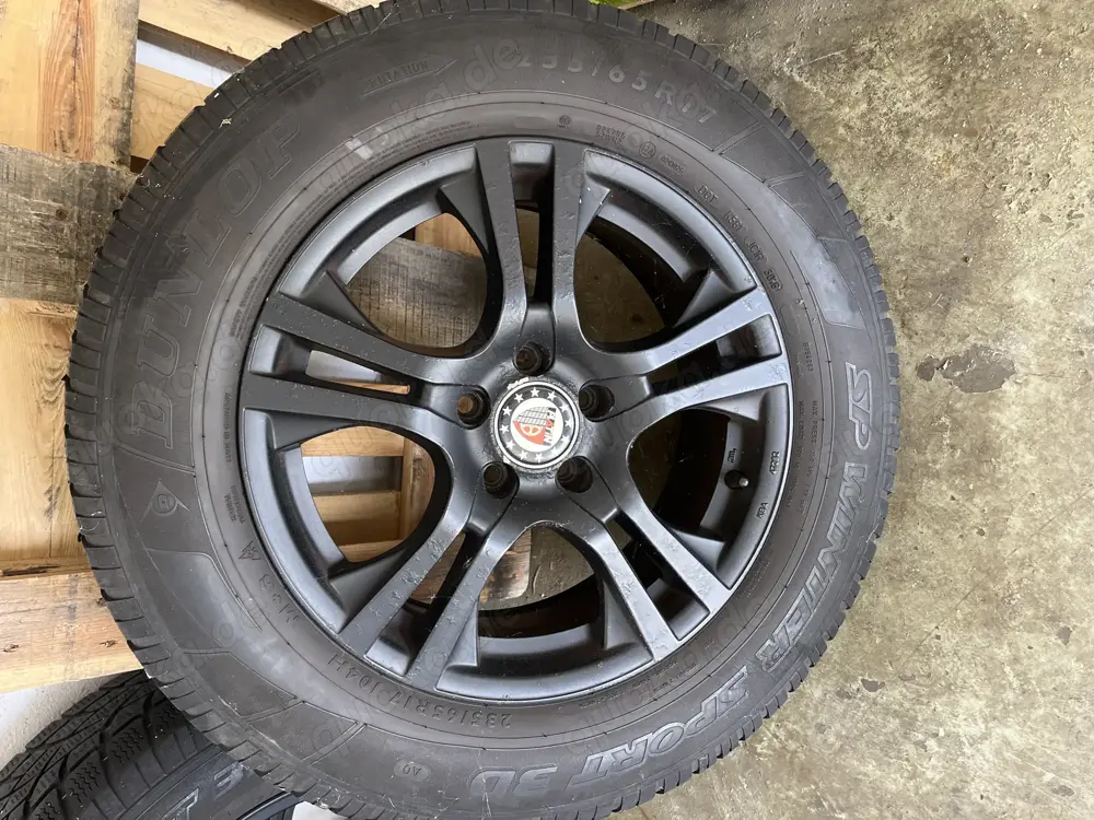 4 x Alufelgen Q5 8R + Winterreifen Restprofil