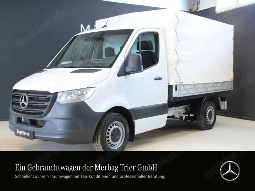 Mercedes-Benz Sprinter 215  *PRITSCHE+PLANE+KOMP+FWD+AHK