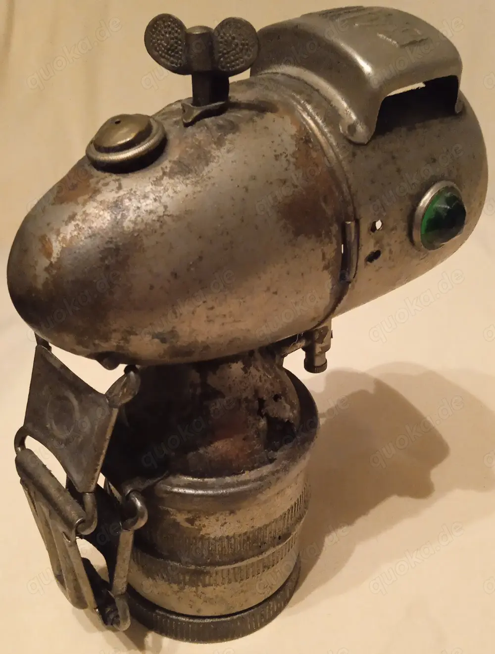 Bauer Karbidlampe Lampe Motorrad  Zweirad 1910  20