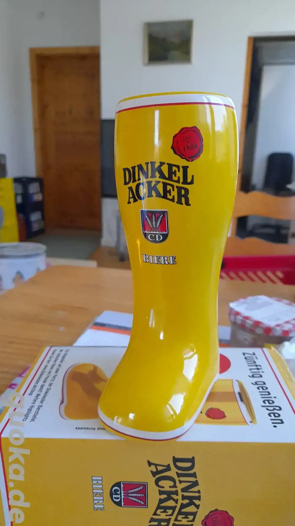 Dinkelacker  Sammler Stiefel 