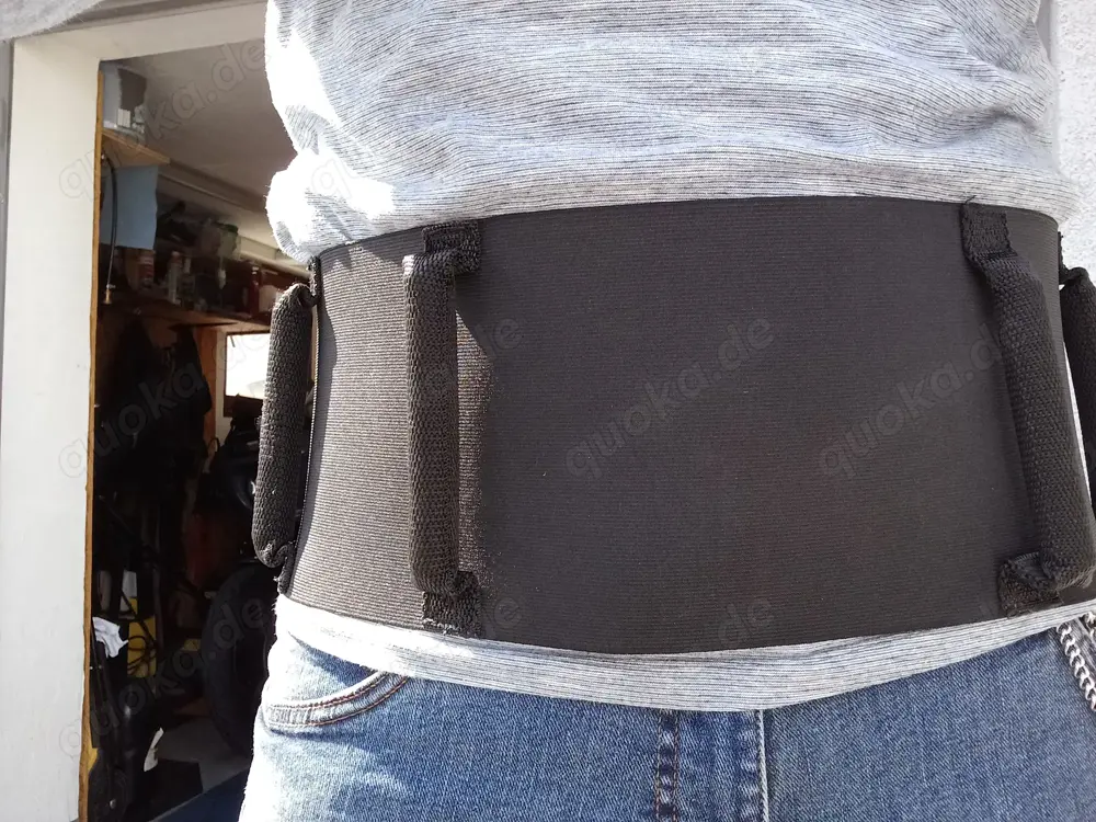 Nierengurt von Held, 90 cm, mit Halteschlaufen für Sozia, Kinder.