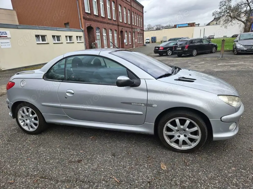 Peugeot 206 Cabrio Quiksilver mit LPG und Tüv