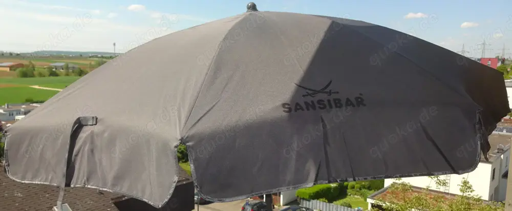 Sonnenschirm "Sansibar" mit Schutzhülle