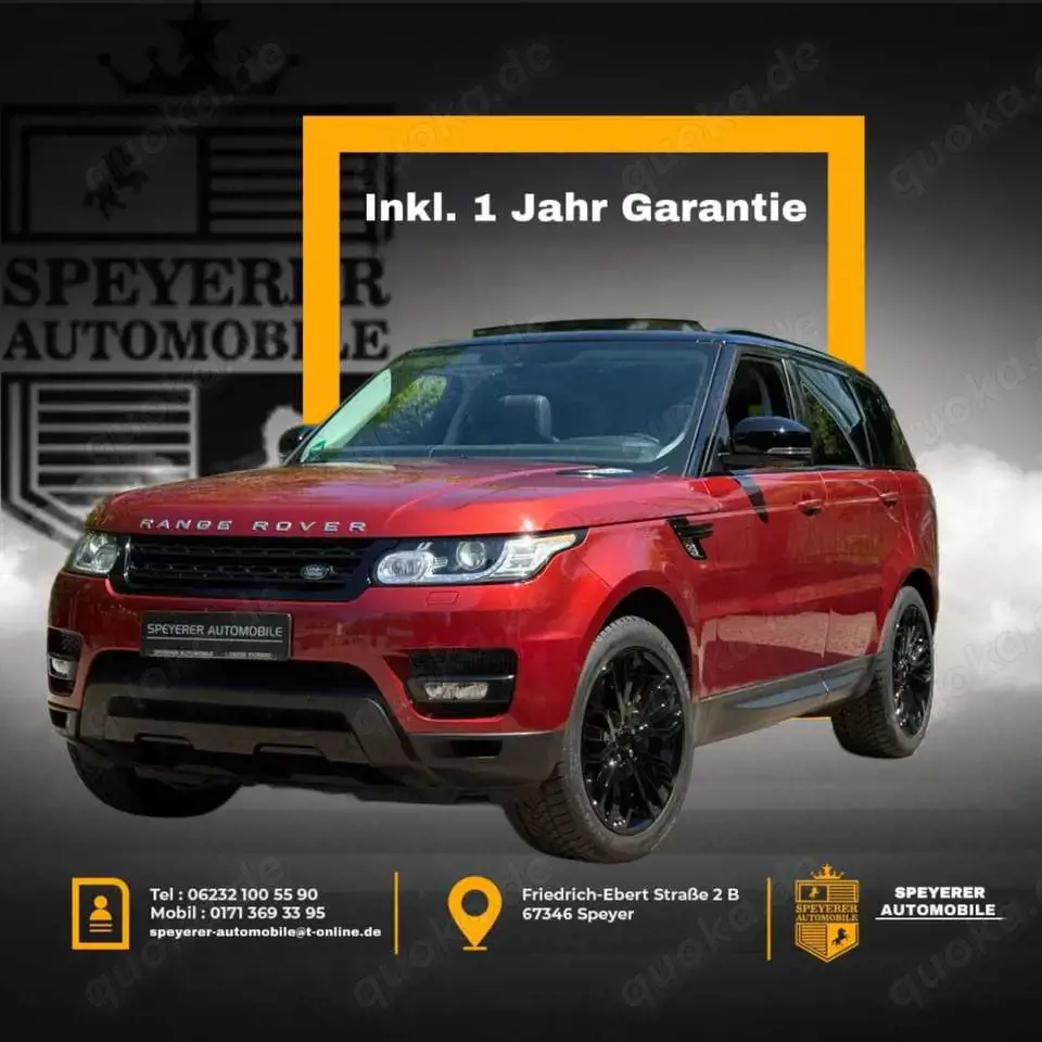 Land Rover Range Rover Sport Rover Sport|PANORAMA-DACH|AHK|SHZ||NAVI|LEDER|