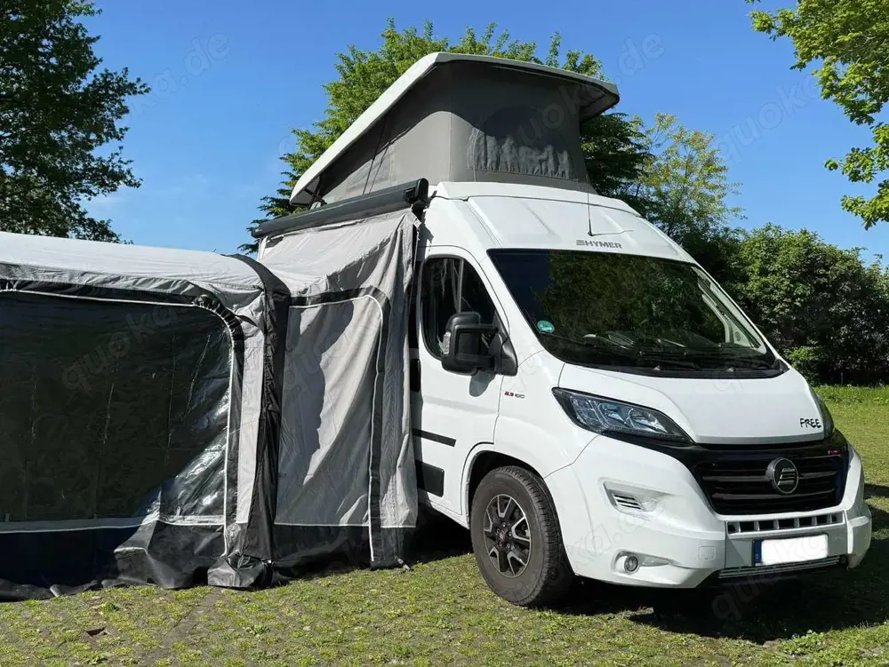 Fiat Ducato Hymercar Free 600 | 4 Pers. Camper | reisebereit
