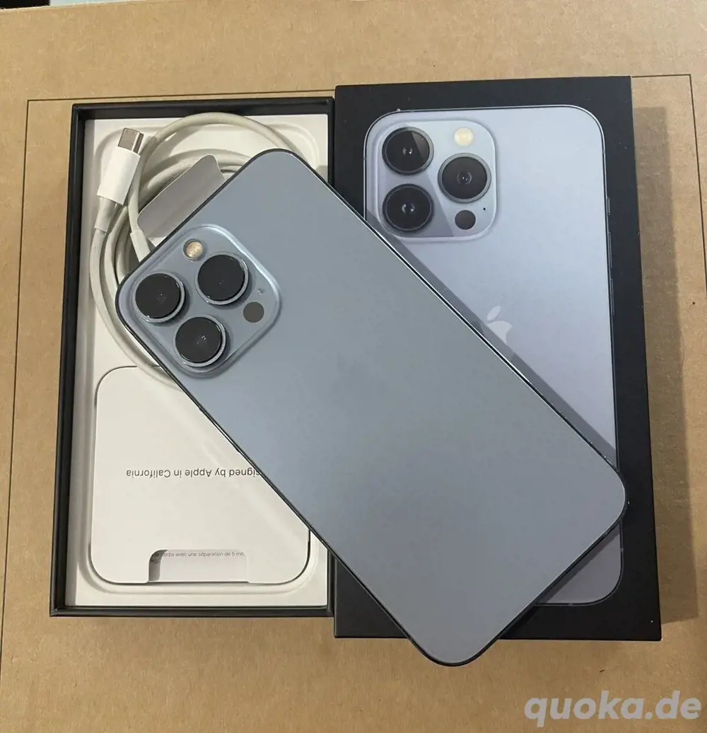 iPhone 13 Pro, 128GB, Sierra Blau iPhone 13 Pro, 128GB, Sierra Blau