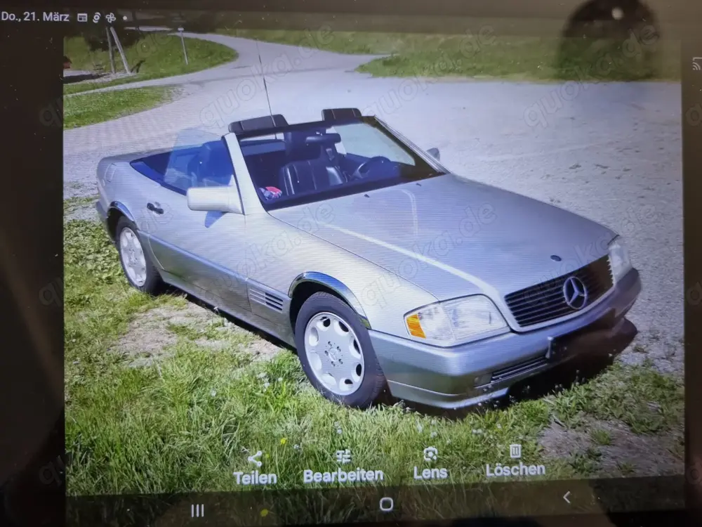 Mercedes  500sl cabrio oldtimer 