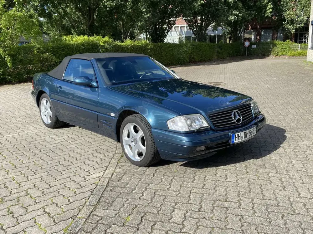 Mercedes-Benz SL 500 deutsch, Vollausstattung, Cirkon met.