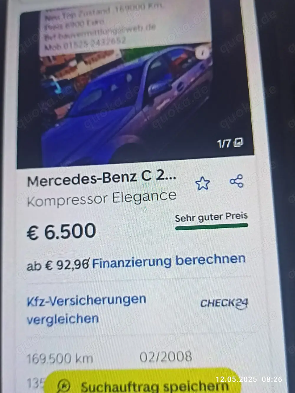 Mercedes Benz C Klasse Limousine Kompressor Mercedes Benz C Klasse Limousine Kompressor