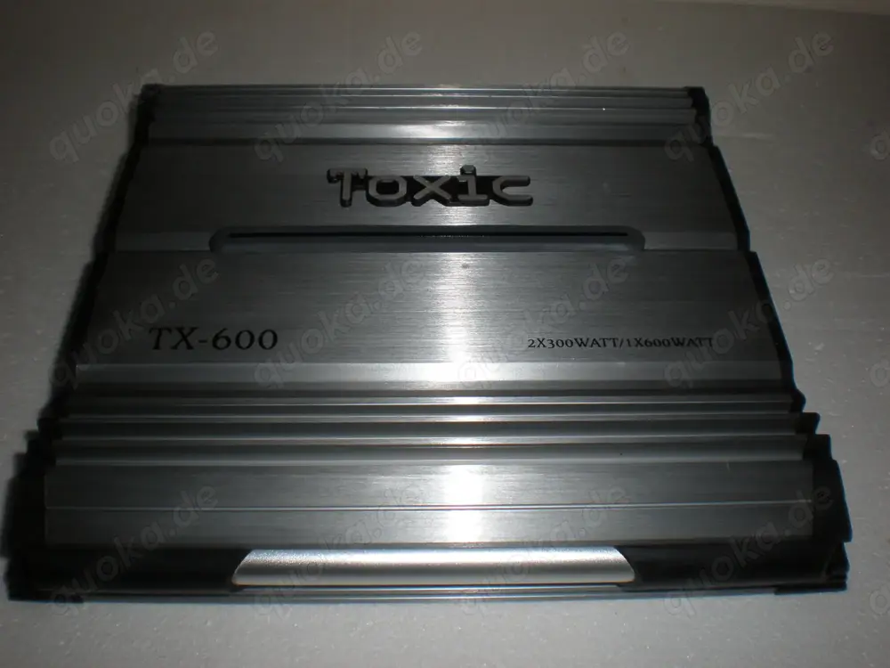 600 Watt 2-Kanal Autoendstufe Toxic TC 600, Stabis, Neonröhren