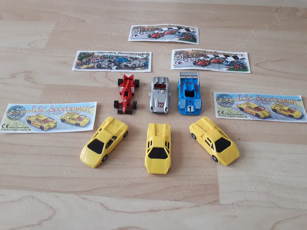 Ü-Eier Autosammlung