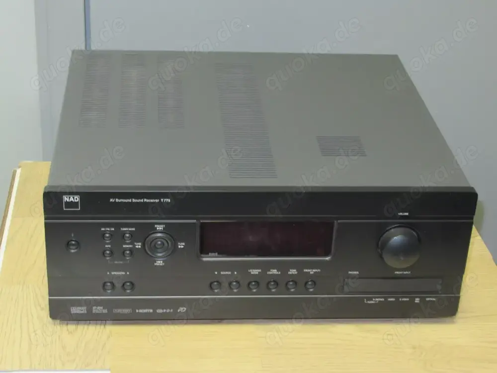 NAD T775 AV-Surround-Sound-Receiver-Verstärker mit Originalhandbuch