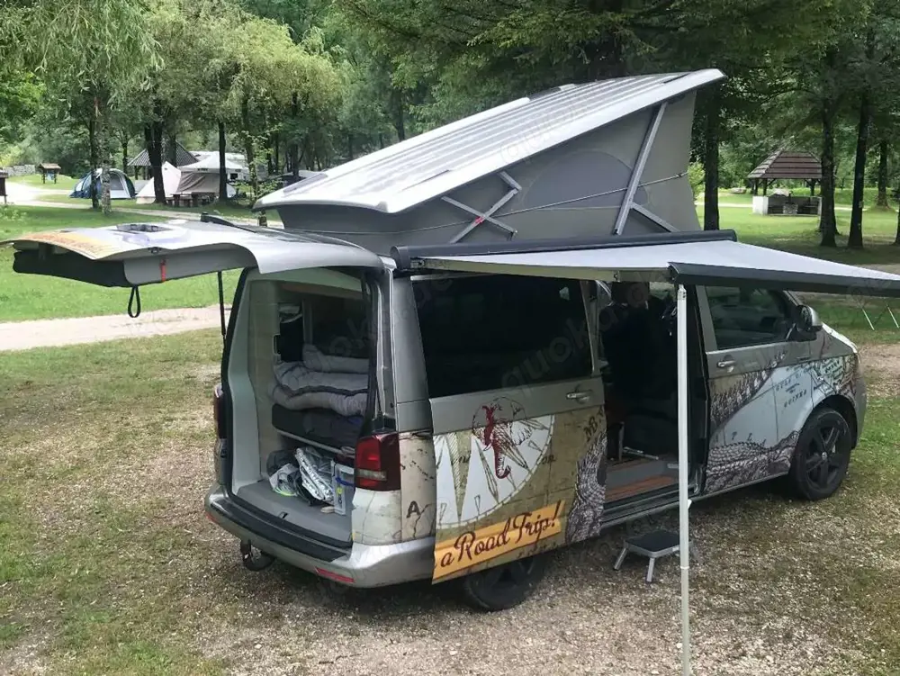 Volkswagen Bus Camper T5 Multivan Blue Motion Vollausstattung