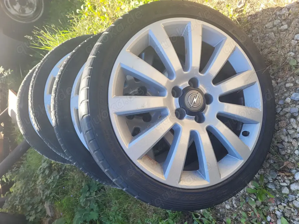 18 zoll Alufelgen mit Sommerreifen