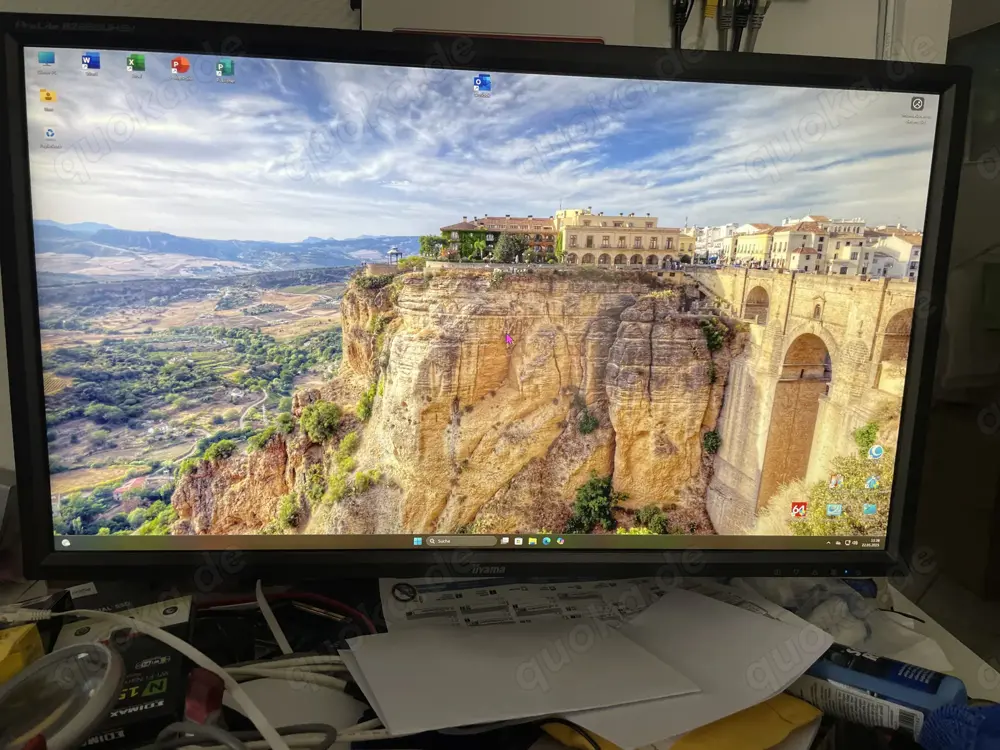 iiyama prolite b2888uhsu 28", 4k, Pivot